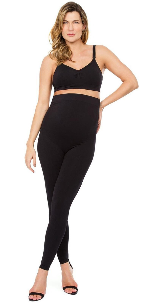 Legging Gestante Plié Calça Cintura Alta Maternidade Oferta Mercado Livre