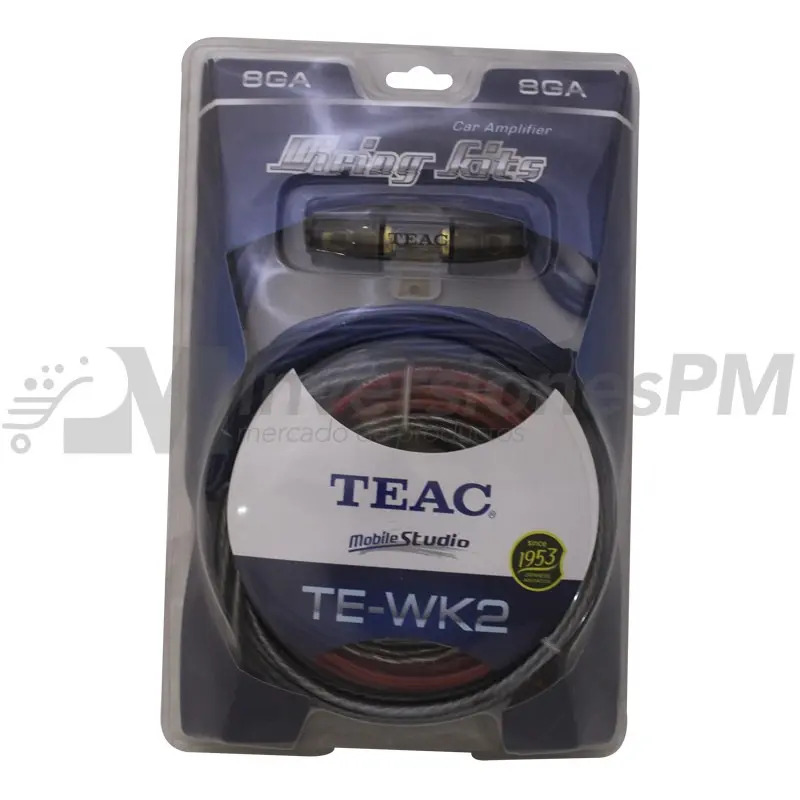 Kit De Cable Para Planta De Sonido De Carro Calibre Numero 8 Mercado