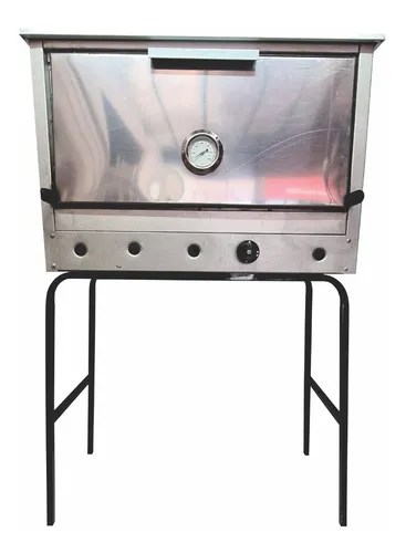 Horno Pizzero - Rotisero 6 Moldes Fte Acero C/Base Nuevo F.l | Dev Equipamiento