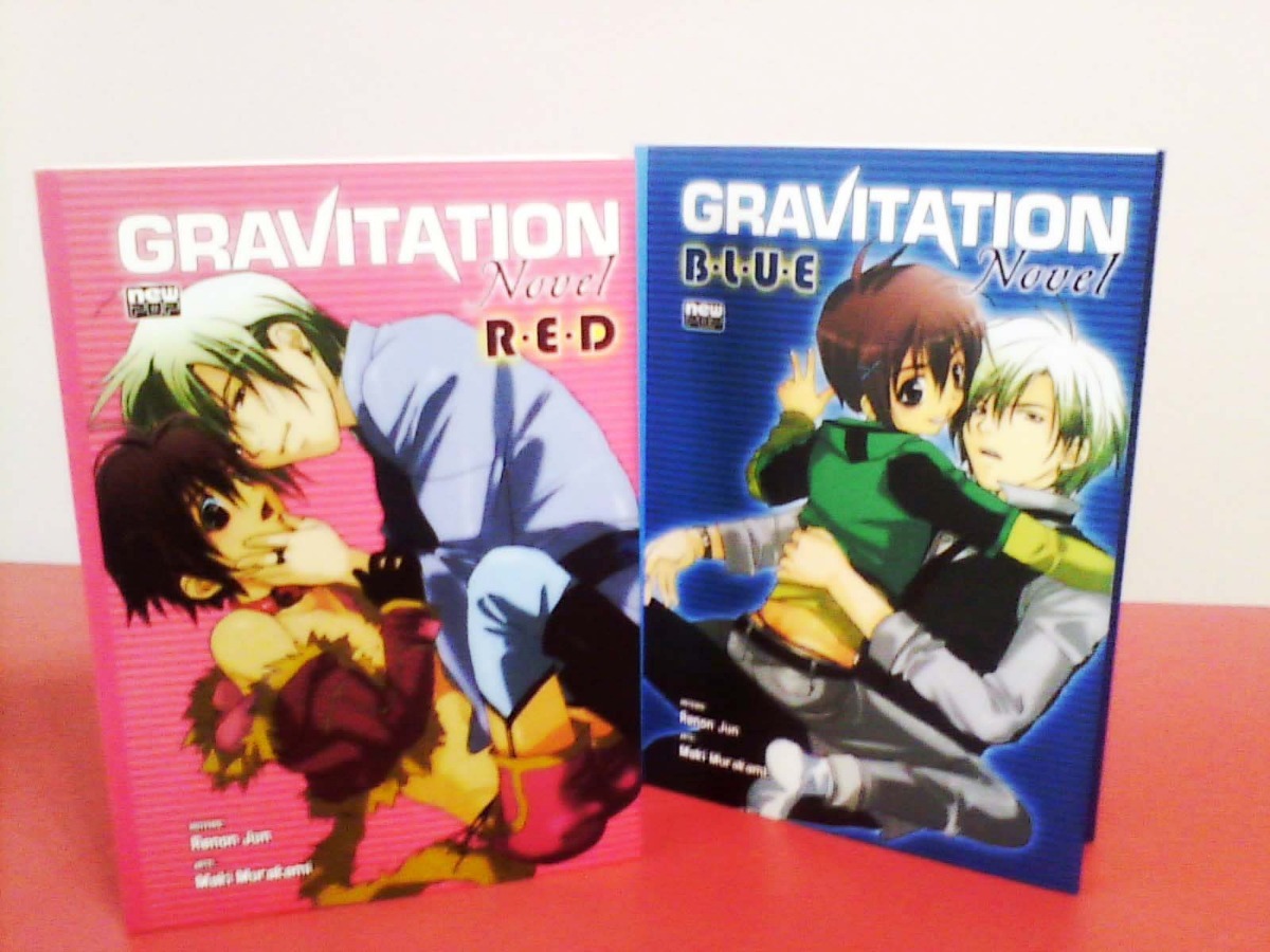 Mangás Yaoi Gravitation Blue & Red (novels Em Português) Mercado Livre