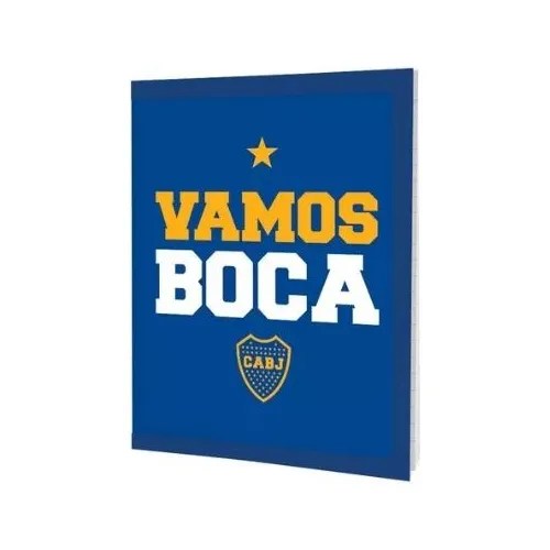 Cuaderno Tapa Flex 16 X 21cm 48 Hojas Boca Juniors Mooving Color modelo