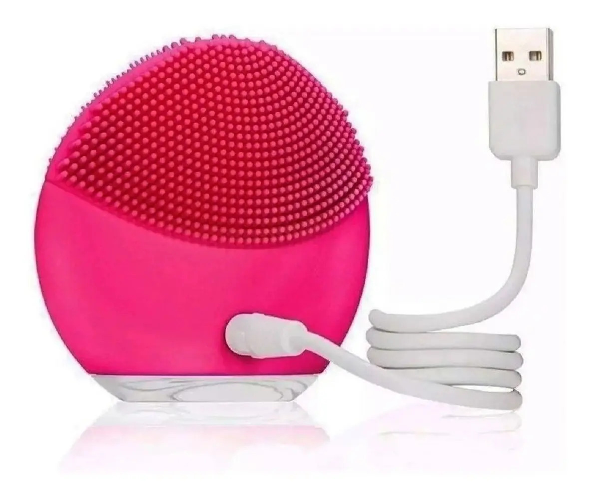Esponja Elétrica Massagem Rosto Pele Limpeza Facial Forclean Mercado