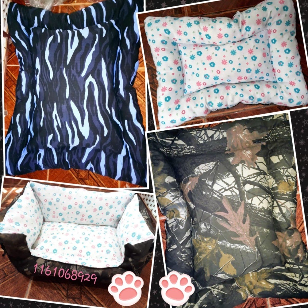 Colchón Cama Gato Perro Tela Antidesgarro 50x30 Mercado Libre