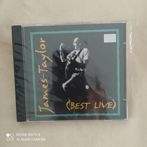 Cd James Taylor Best Live (deslacrado) Frete grátis