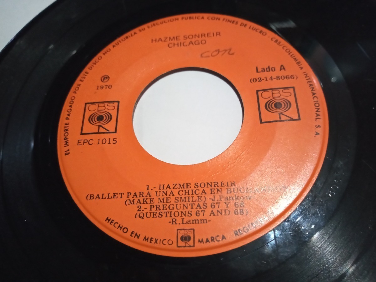 Chicago 45 Rpm Lp Mercado Libre