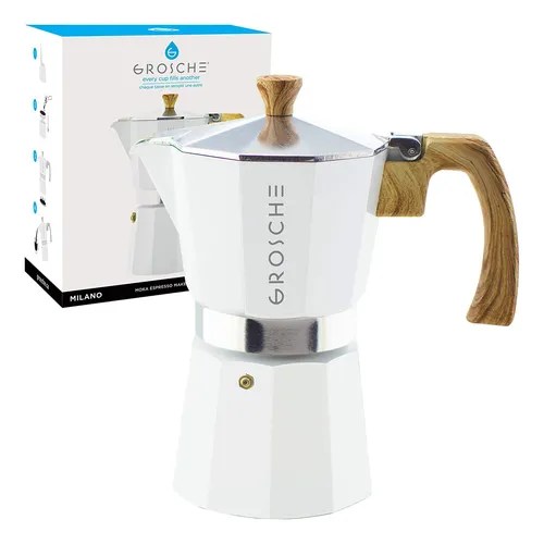 Grosche Milano Stovetop Espresso Maker Moka Pot 6 Espresso C MercadoLibre