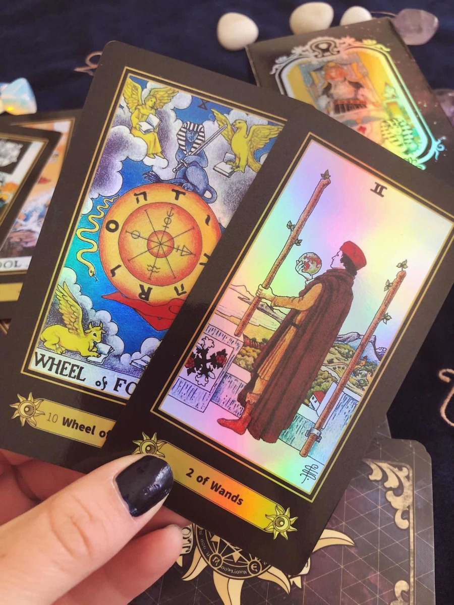 Mazo De Tarot Rider Holografico Mercado Libre