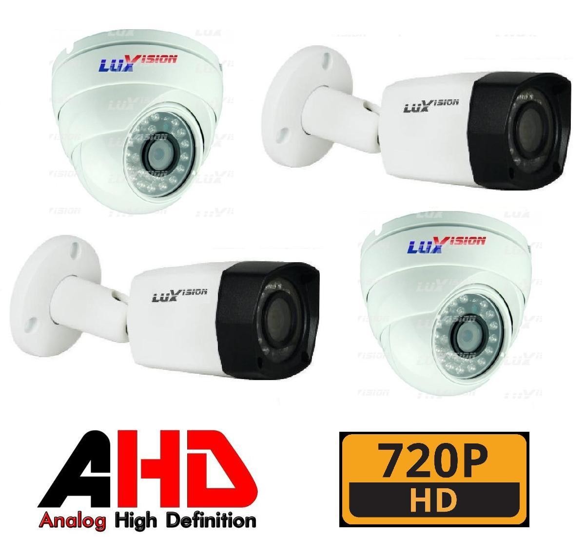 Kit Dvr Stand Alone Hd 720p Ecd 5x1 4 Canais Luxvision Ddns