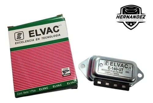 Regulador Voltaje Alternador Elvac Gm Chevrolet E-140-ut | Meses sin