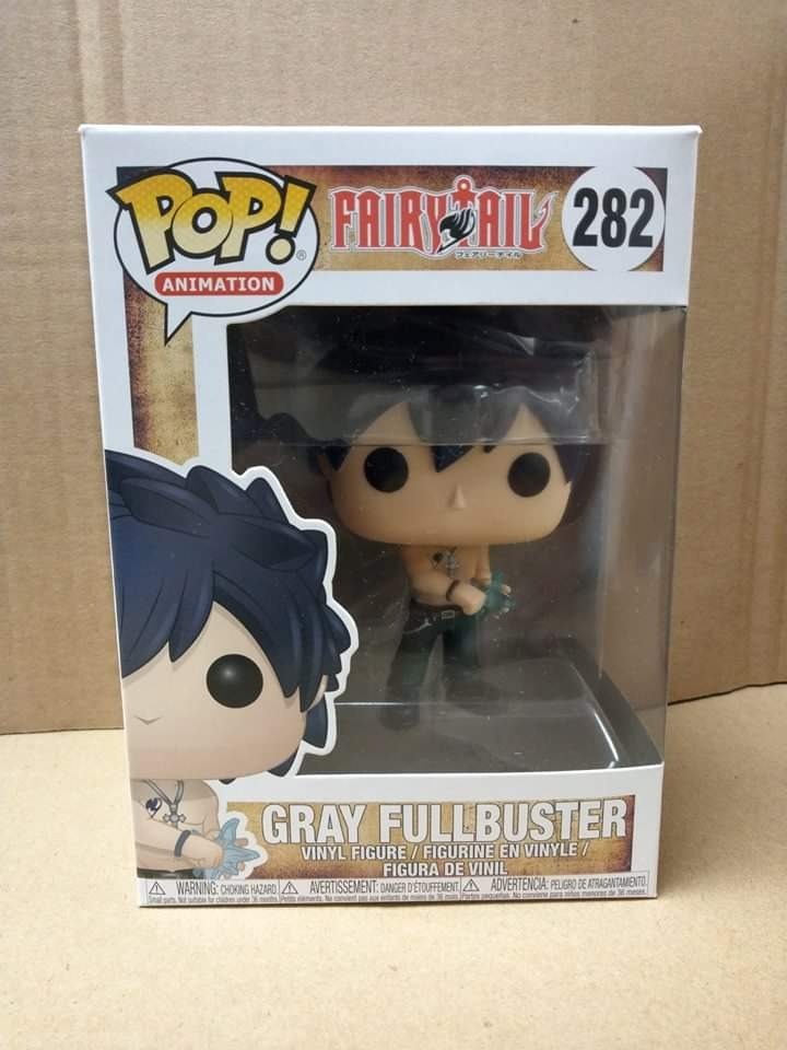 Fairy Tail Gray Fullbuster 282 Funko Pop Mercado Libre
