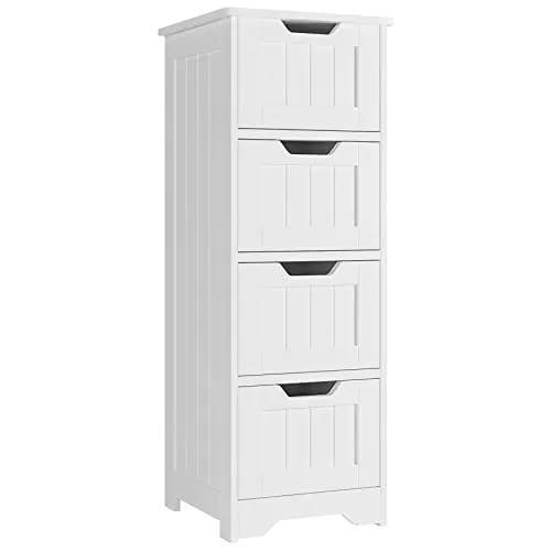 Bathroom Storage Side With 4 Drawers, Cuotas sin