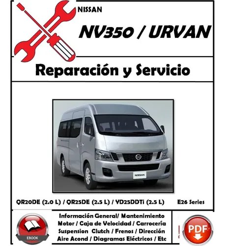 Diagrama Electrico Nissan Nv350 Urvan(e26) | MercadoLibre