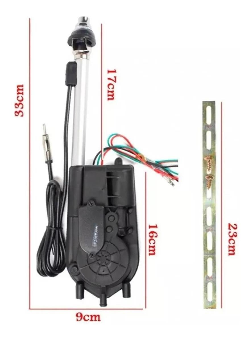 Antena Elétrica Automotiva Universal Carros Novos / Antigos Mercado Livre