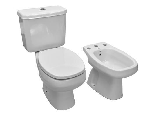 Juego Completo Inodoro Bidet Monaco Roca | Mercadolibre