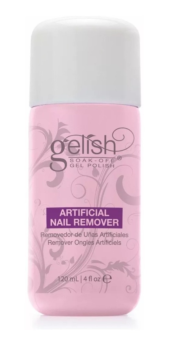 Gelish Nail Remover Harmony Removedor De Esmalte Gel 120ml Mercado Livre