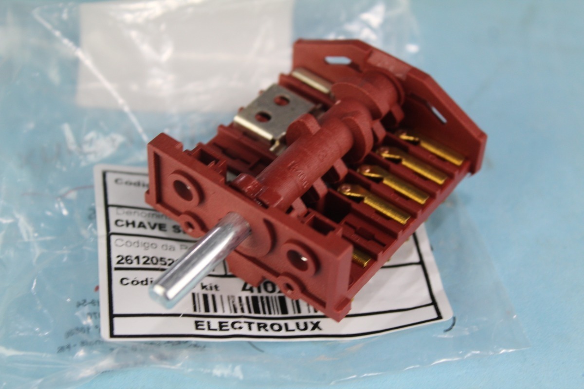 Chave Seletora Forno Elect Oe8mx Oe8mb Original 261205201051 Mercado