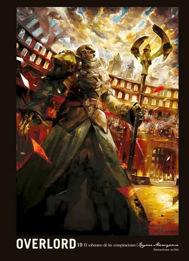 Overlord The Undead King 10 (novela) Original Panini Manga Mercado Libre