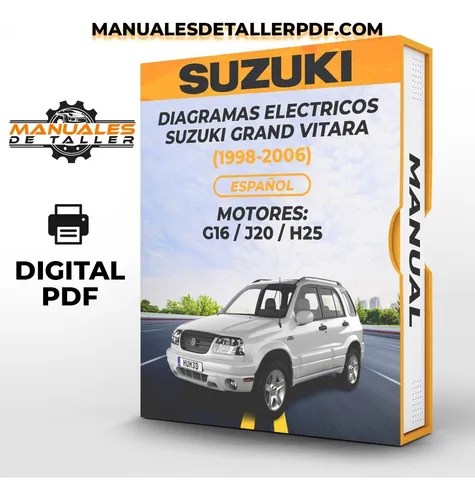 Diagramas Electrico Suzuki Grand Vitara (1998-2006) Español | Cuotas