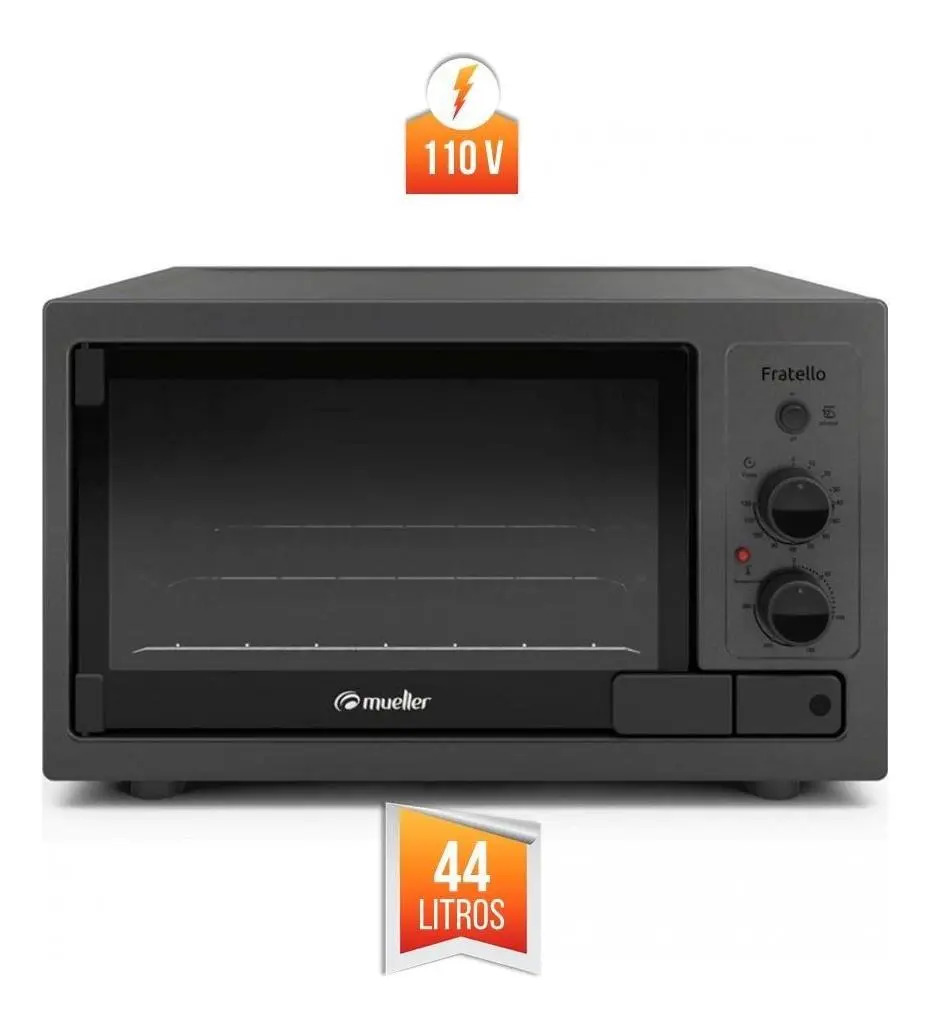 Forno Elétrico Mueller Fratello 44 Lts Grill Dourador 127v Mercado Livre