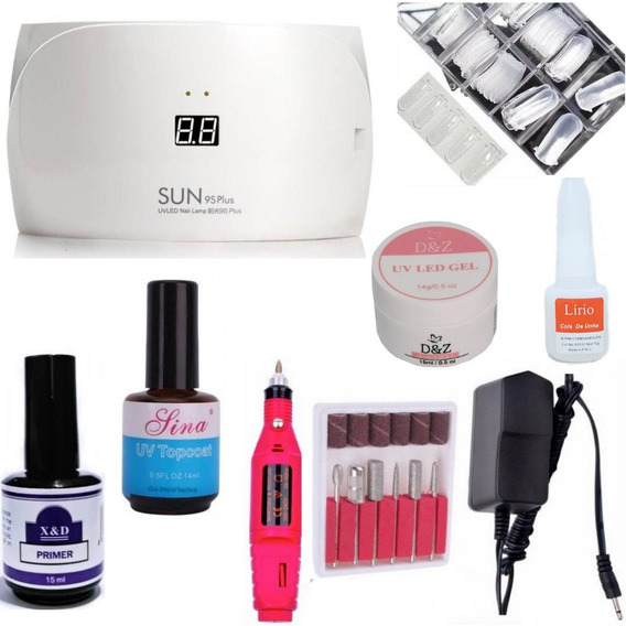 Kit Básico Para Unhas De Gel Manicure e Pedicure no Mercado Livre Brasil