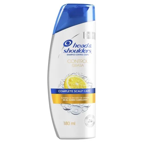 Shampoo Head & Shoulders Control Grasa 180 Ml MercadoLibre