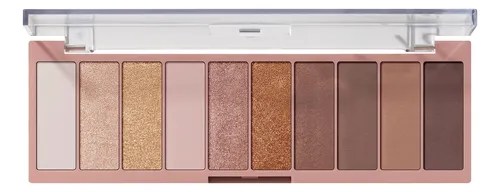 Paleta De Sombras E.l.f. Perfect 10 Ten Nude Ultrapigmentada