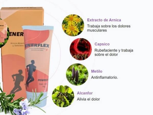 Enerflex Bálsamo Para Dolores Articulares | Envío Gratis