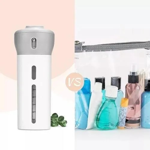 2 Dispenser Portátil De Viagem Para Shampoo Creme MercadoLivre