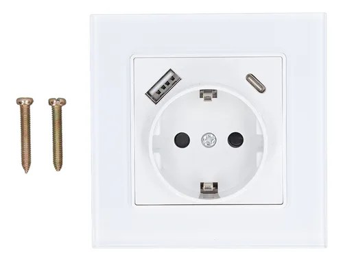 Enchufe Empotrado, Estándar Europeo, Tipo C, 5 V, 2,1 A, Usb | Cuotas
