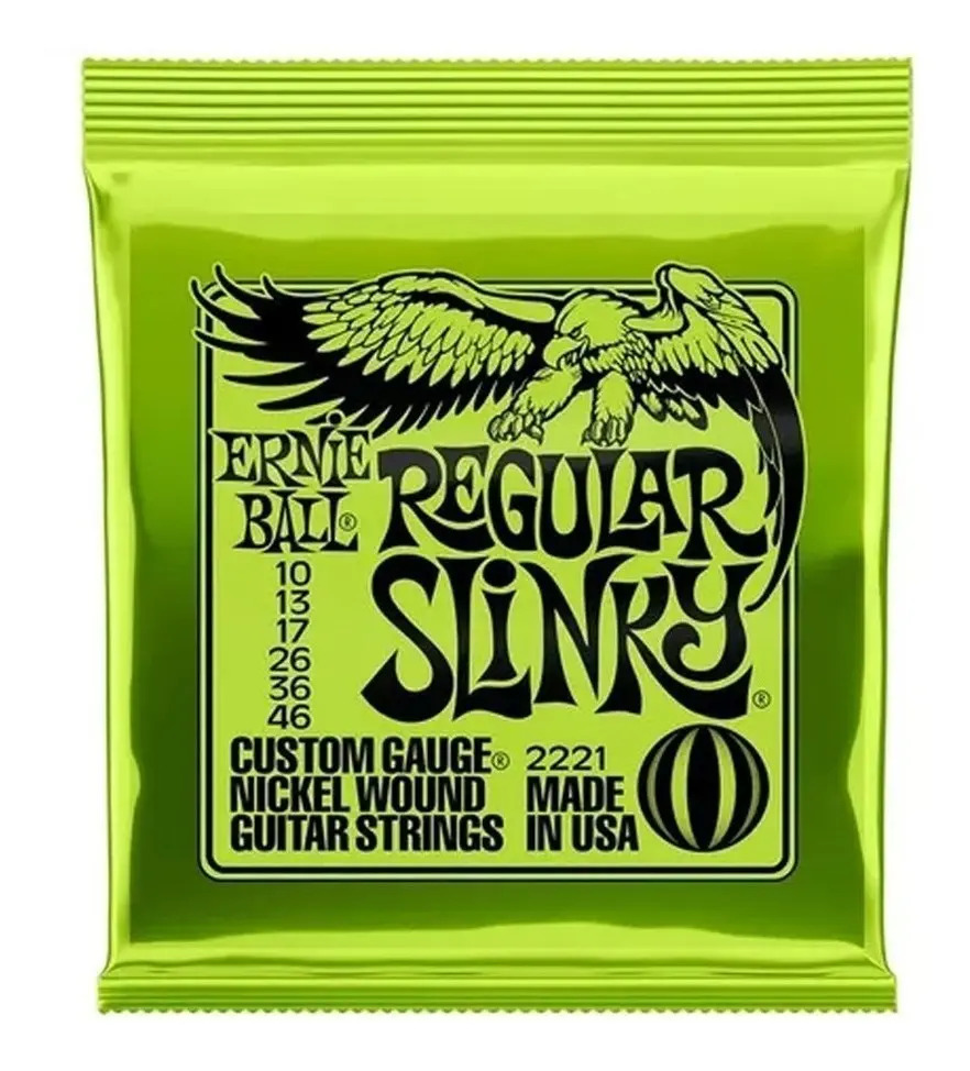 Encordado Ernie Ball 010 Guitarra Eléctrica Regular Slinky Mercado Libre