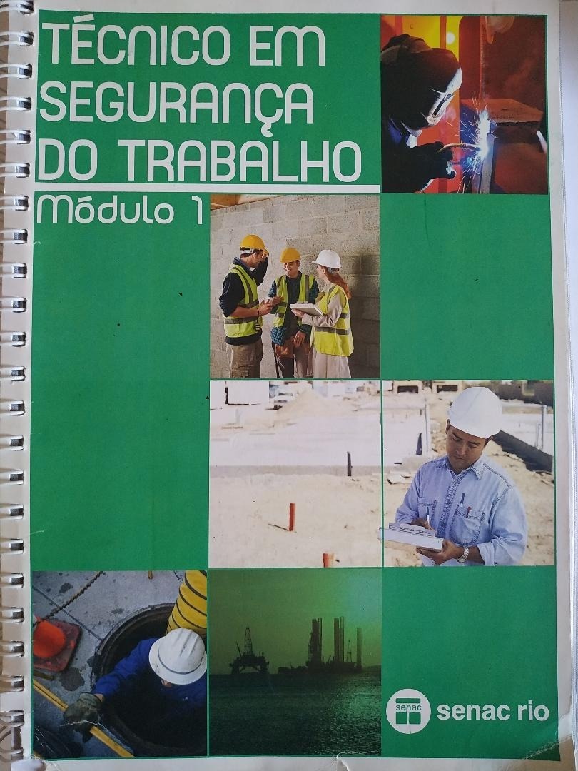 Apostila Curso Técnico Em Segurança Do Trabalho Senac 1 A 5 Mercado Livre