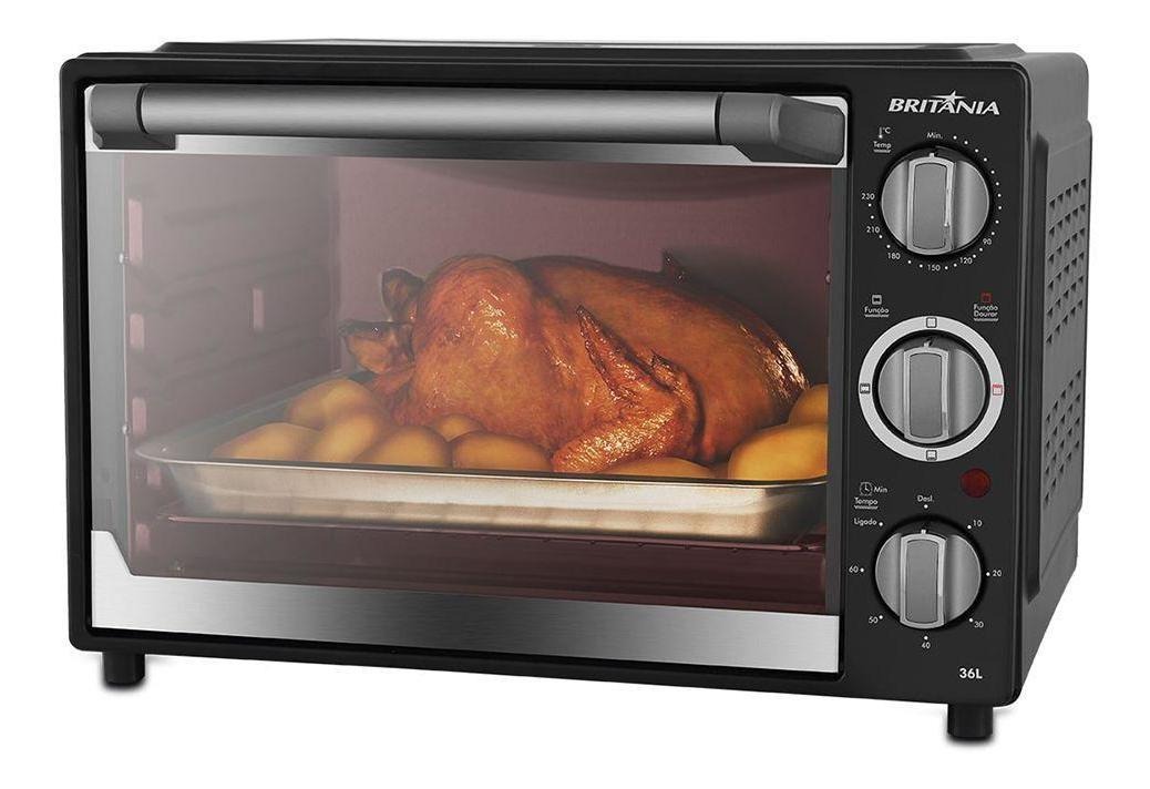 Forno Elétrico Britânia 36l Preto 127v Bfe36p Mercado Livre
