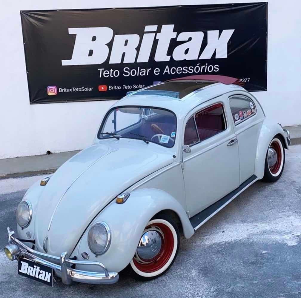 Kit De Teto Solar Fusca Britax Ragtop Sunroof Original Parcelamento