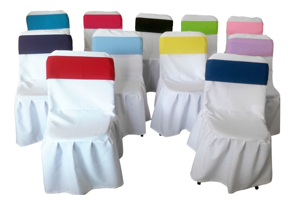 25 Fundas (para Silla Samsonite Y Acojinada) + 27 Moños Envío gratis