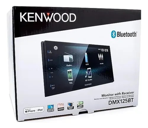Auto Estereo Kenwood De Pantalla Dmx125bt Pantalla Espejo | Envío gratis
