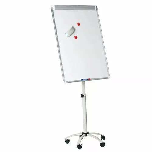Flip Chart Quadro Branco Magnético Com Rodizio (rodinhas) Parcelamento sem juros