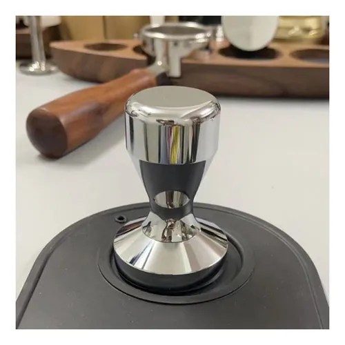 Tamper Para Café Expreso, Base Plana, Acero Inoxidable, Sóli Cuotas