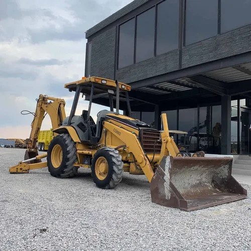 Retroexcavadora Caterpillar 416 D 4x4 Año 2004 Con Extensión en venta