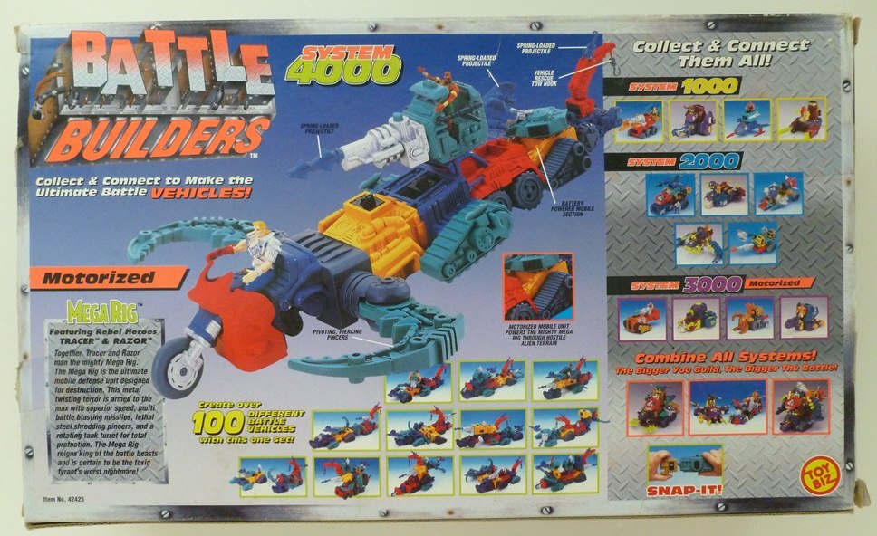 Battle Builders Mega Rig 90s C Figs Y Caja) Mercado Libre