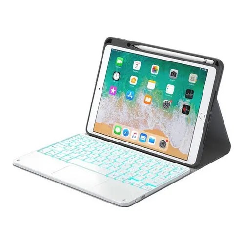 Cover With Retrolighting Touch Keyboard For iPad Air 5/air Meses sin