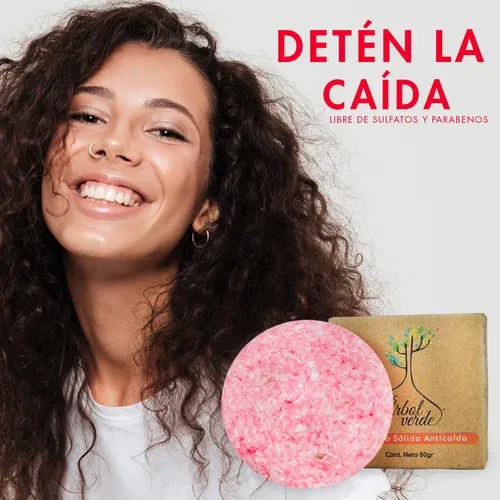 Shampoo Orgánico Solido Anticaída Con Romero Y Sábila en venta en