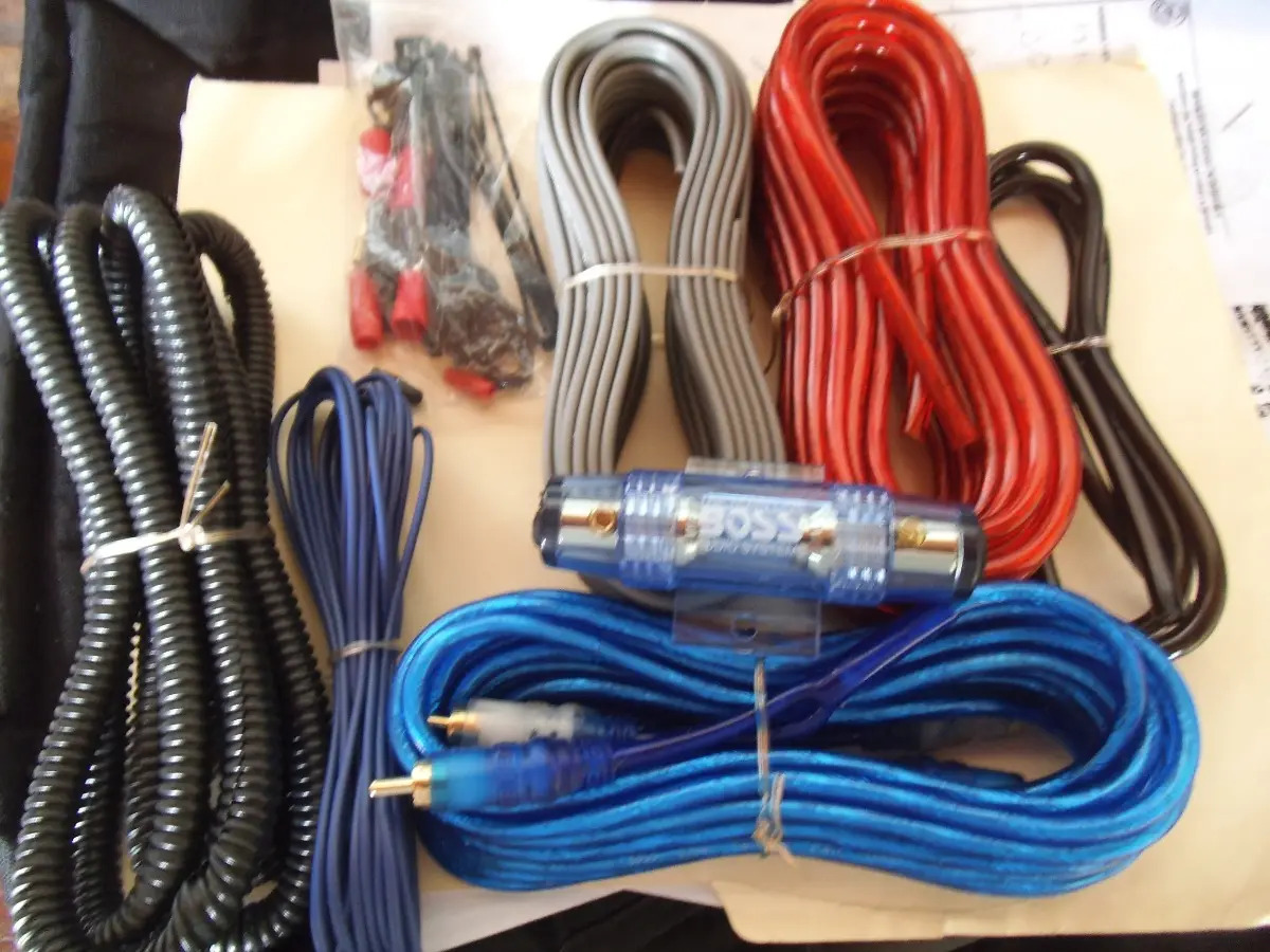 Kit De Cables 8 Sonido De Carro Boss Mercado Libre