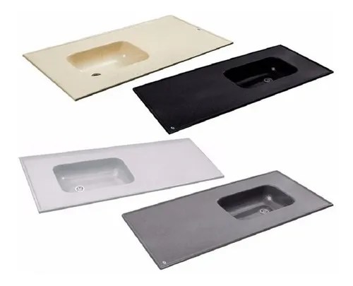 Mesada Marmol Sintetico 1.40 X 0.53 Con Pileta Bacha Cocina | Dvttienda