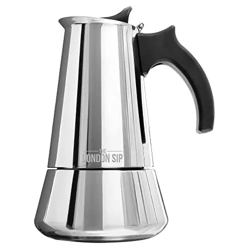 London Sip Stainless Steel Stovetop Espresso Maker Cof... Envío gratis
