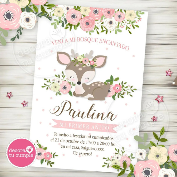 Decoracion Animales Del Bosque | Mercadolibre 📦