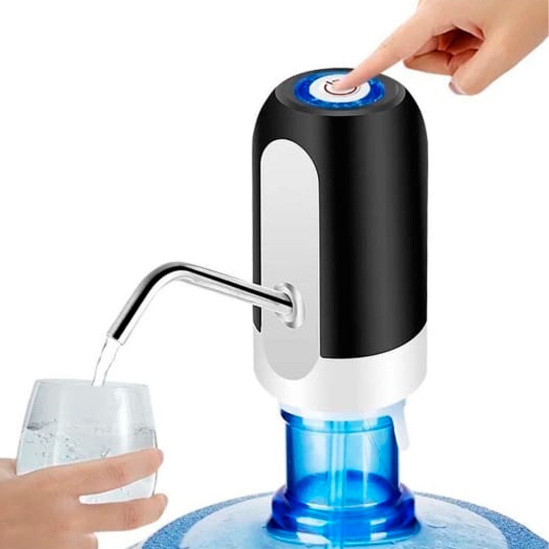 Bomba Elétrica Universal Com Carregamento Usb Para Galão/gar Mercado