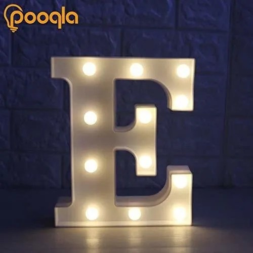 Pooqla Led Marquee Letter Lights Sign, Iluminar Letras Del A en venta