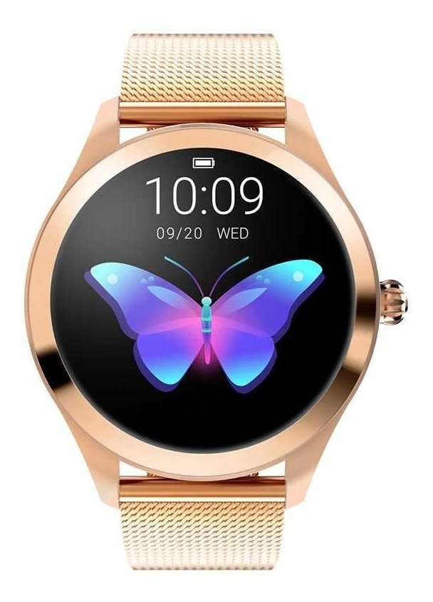 Relógio Smartwatch Feminino Samsung iPhone Xiaomi Kw10 Parcelamento