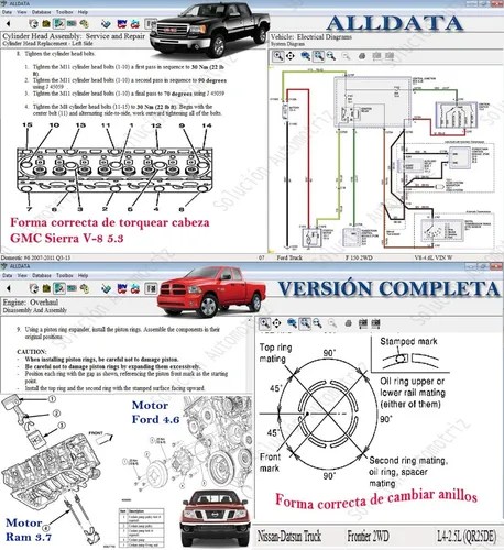 Alldata Mitchell Elsawin Diagramas Automotrices Eléctricos en venta en