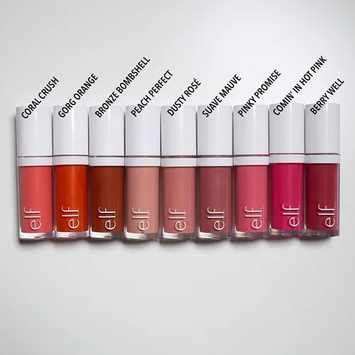 Camo Liquid Blush Elf Cosmetics Tono del maquillaje Berry Well Meses